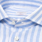 Striped "Principe Sartoriale" shirt made of cotton and linen - handmade
