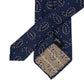 CA Archivio Storico: "Reni Grafico" tie in silk & cotton - hand-rolled