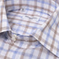 Limited Edition: Checked shirt "Quadretto in Colore" made of cotton and linen by Carlo Riva - Collo Marco