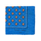 Limited Edition: "Vecchi Rombi" pocket square made of linen and cotton - hand-rolled