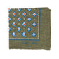Limited Edition: "Vecchi Rombi" pocket square made of linen and cotton - hand-rolled
