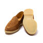 Baudoin & Lange x MJ: Stride loafer "Plain" in calf suede - Handmade