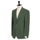 Bottle green jacket "The Travelling Gent" made of light wool - purely handmade