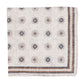 Rosi Collection x MJ: Pocket Square "Double Print" in pure silk