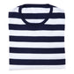Exclusive for Michael Jondral: Round neck sweater "Somerset Stripe" made of pure cotton