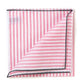 Striped pocket square "Buren I" made of finest cotton
