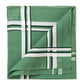 Green handkerchief "Picasso" made of pure cotton