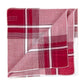 Wine red handkerchief "Positano" made from pure cotton
