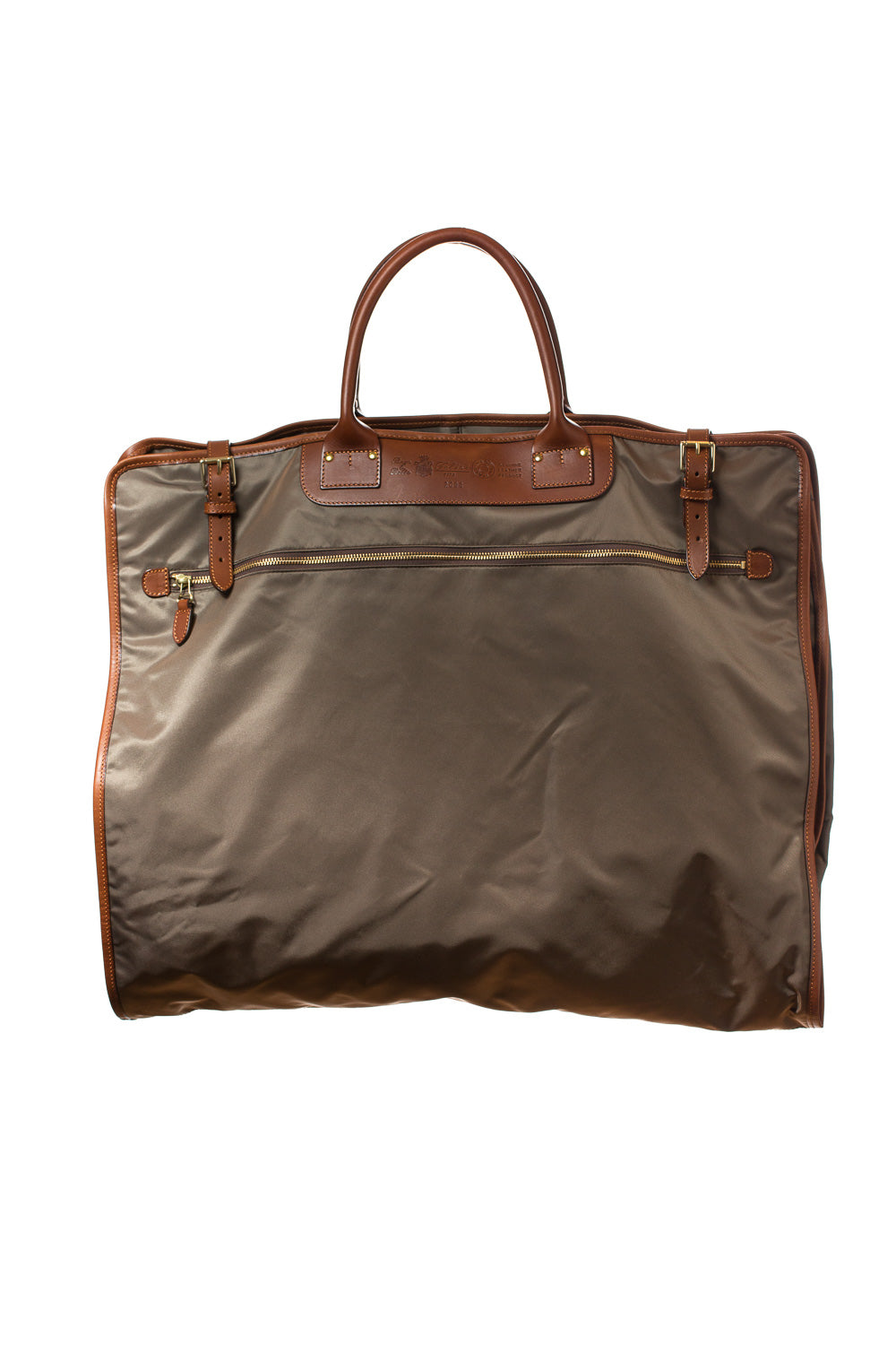 Garment bag Traveller made of Felisi nylon and saddle leather