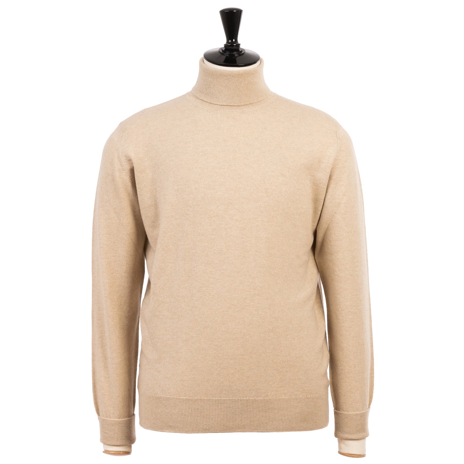 Oxton Rollneck Sweater in Fine Scottish 1 Ply Cashmere – Michael