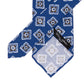 CA Archivio Storico: "Medaglione Storico" tie made of linen & silk - hand-rolled