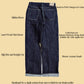ATELIER LAVORO x MJ:  S544 Straight "White Denim" Pants - Handmade