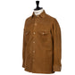 Overshirt "Winter Western" made from grown lambskin - handmade