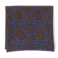 Limited Edition: "True Vintage Paisley" Carré scarf made from English Challis wool - hand-rolled