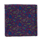 Limited Edition: "True Vintage Paisley" Carré scarf made from English Challis wool - hand-rolled