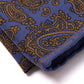 Limited Edition: "True Vintage Paisley" Carré scarf made from English Challis wool - hand-rolled