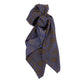 Limited Edition: "True Vintage Paisley" Carré scarf made from English Challis wool - hand-rolled