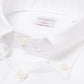 White "Royal Oxford" shirt with button-down collar and sports cuff - handmade