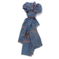 GANGTOK" scarf made from the finest hand-embroidered pashmina cashmere - purely handmade