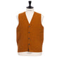 Glenugie exclusive x MJ: "Sport Waistcoat" vest made from pure wool - Circulate Knit Pure Soft Shetland