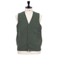 Glenugie exclusive x MJ: "Sport Waistcoat" vest made from pure wool - Circulate Knit Pure Soft Shetland