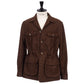 Justo Gimeno exclusive x MJ: "Sahara" field jacket made from original Scottish Harris tweed