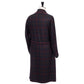 Checked "El Conteo" housecoat made from pure English wool