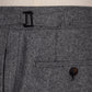 Exclusively for Michael Jondral: Grey "Spina" trousers made from a wool flannel - Rota Sartorial