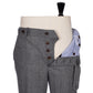 Exclusively for Michael Jondral: Grey "Spina" trousers made from a wool flannel - Rota Sartorial