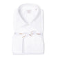 Tuxedo shirt "Sartorial pleated" made from a cotton twill by Thomas Mason - handmade