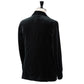 De Petrillo x MJ: Dark Green Velvet Jacket "Serata Elegante" made of pure Cotton - handmade