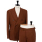 "Bombato Cavalleria" suit made from English wool by Fox Brother's - pure handwork