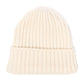 Exclusively for Michael Jondral: creamy white knitted hat made from pure Scottish cashmere