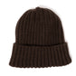 Exclusively for Michael Jondral: Dark brown knitted hat made from pure Scottish cashmere