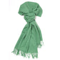 Joshua Ellis exclusive x MJ: "Ripple Plain Stole" scarf made from pure Scottish cashmere