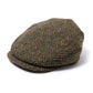 Turnberry" tweed cap made from Irish Donegal tweed - Handmade for Gentlemen