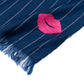 "KISS" scarf made from the finest Mongolia cashmere and Tasmania merino wool