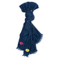 "KISS" scarf made from the finest Mongolia cashmere and Tasmania merino wool