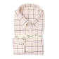 Checked "Nuovo Tattersall" sports shirt in brushed vintage cotton flannel - Linea Passion