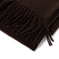 Joshua Ellis exclusive x MJ: "Ripple Plain Stole" scarf made from pure Scottish cashmere