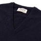 Jumper "Oxton Vee" made from fine scottish 1 Ply cashmere