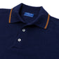 Polo sweater "Sartorial Knit-Polo" made from the finest 1 ply cashmere - Handmade