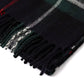 MJ Exclusive: "Green Tartan" plaid scarf made from Scottish cashmere