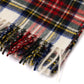 MJ Exclusive: "White Tartan" plaid scarf made from Scottish cashmere