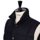 "Olly Vest" down vest in cashmere blend - Duck Down