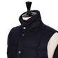 "Olly Vest" down vest in cashmere blend - Duck Down