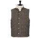 Down vest "Oscar Vest" made from Shetland wool - Goose Down