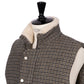 Down vest "Oscar Vest" made from Shetland wool - Goose Down