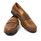 Loafer "American Casual Penny" made of dark brown grained calfskin - pure handwork