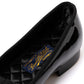 Black patent leather "Opera Pump" shoes with leather sole - Handmade